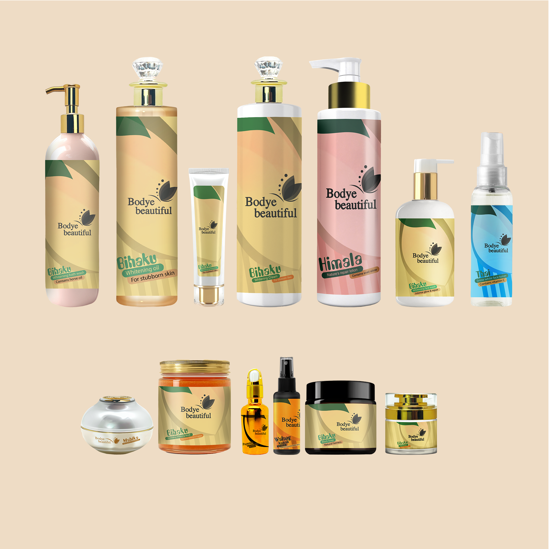 Bihaku Advanced Whitening & Repair Set