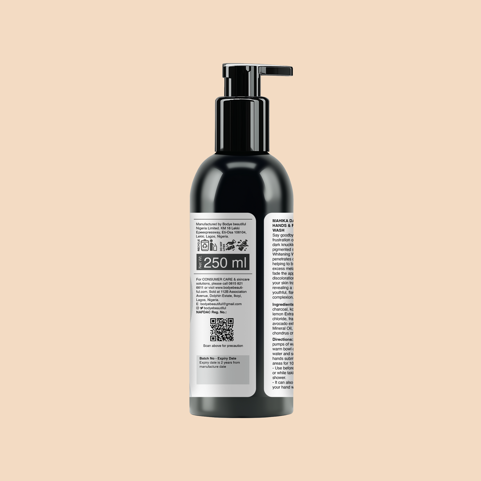 MAHIKA DARK HANDS & FEET WASH