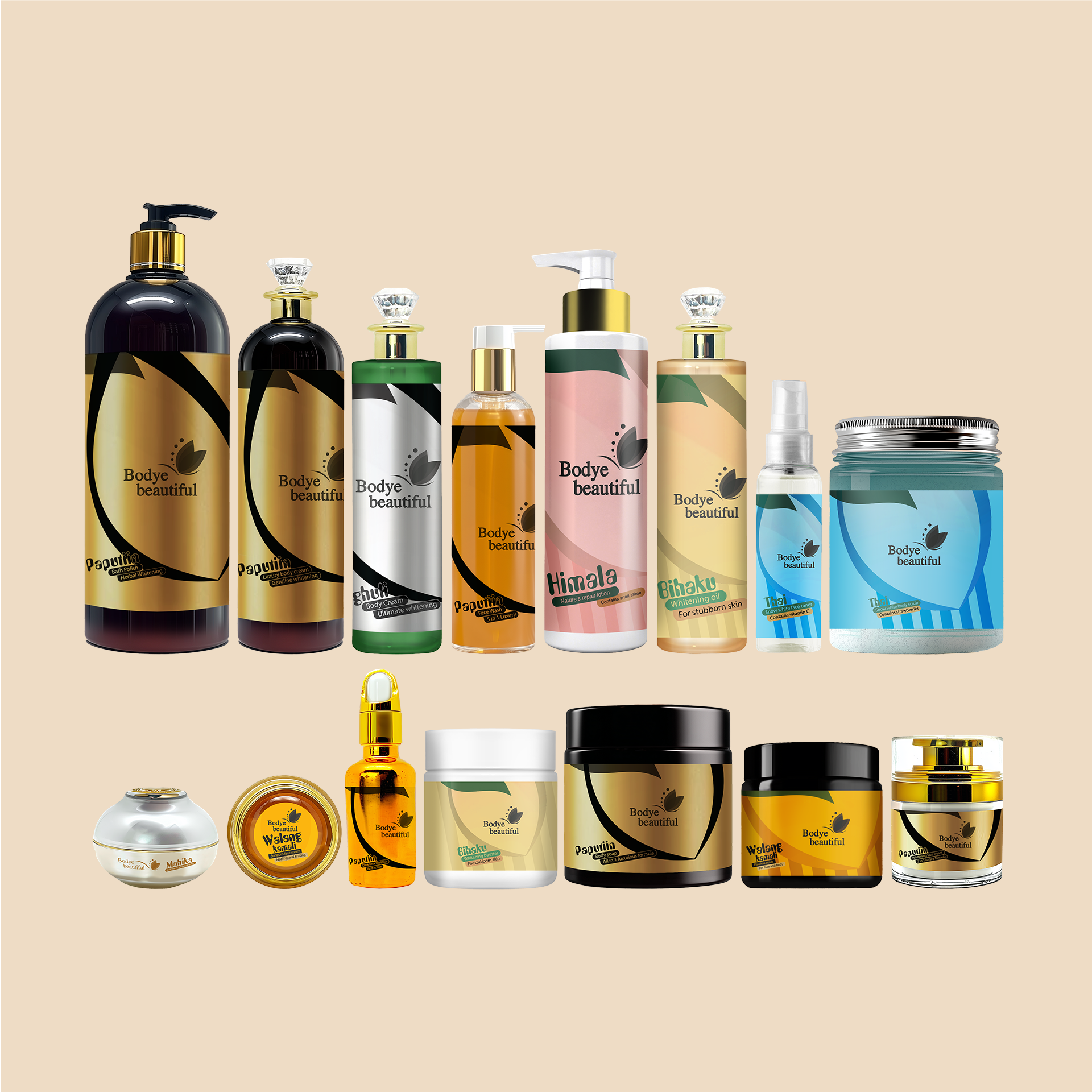 PAPUTIIN Luxury Advanced Whitening Set